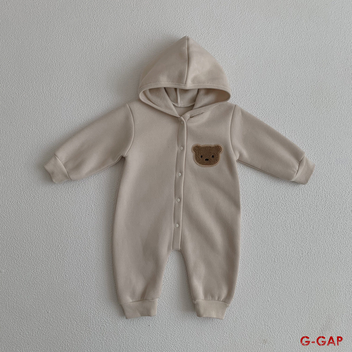 Velvet Bear Jumpsuit for Infants