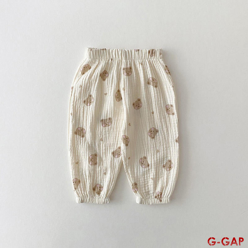 Summer Infant Mosquito-Proof Cotton Lantern Pants