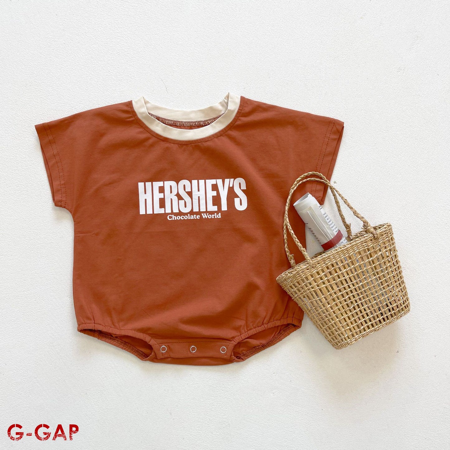 Summer Baby Bat Sleeve Cotton Jumpsuit - Soft and Comfortable