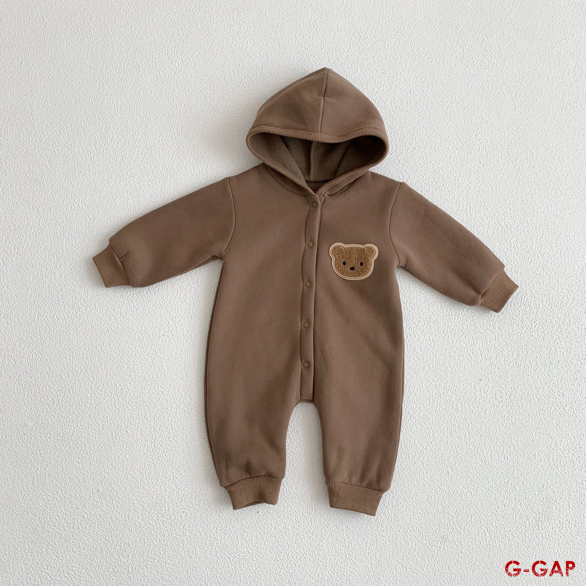 Velvet Bear Jumpsuit for Infants