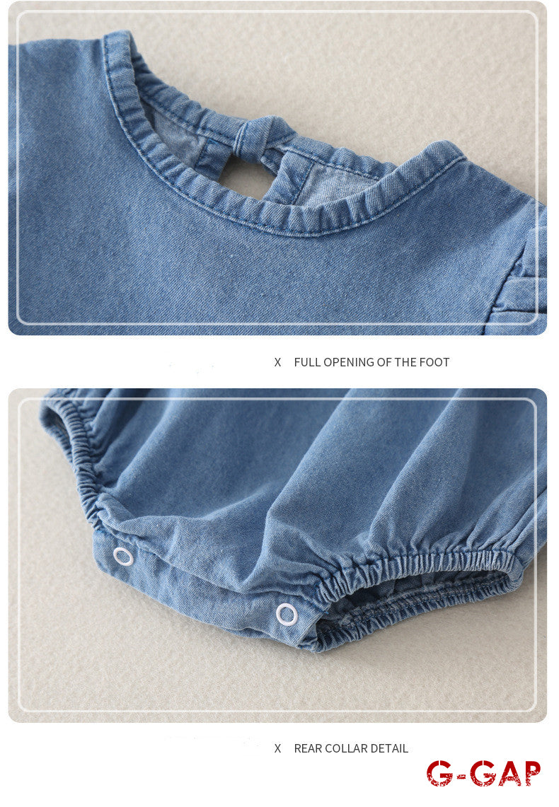 Spring/Autumn Baby Denim Jumpsuit