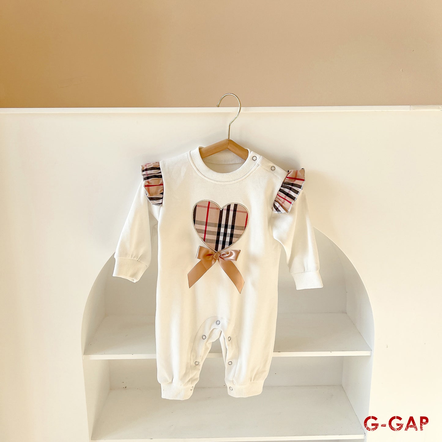 Bowknot Cotton Baby Bodysuit
