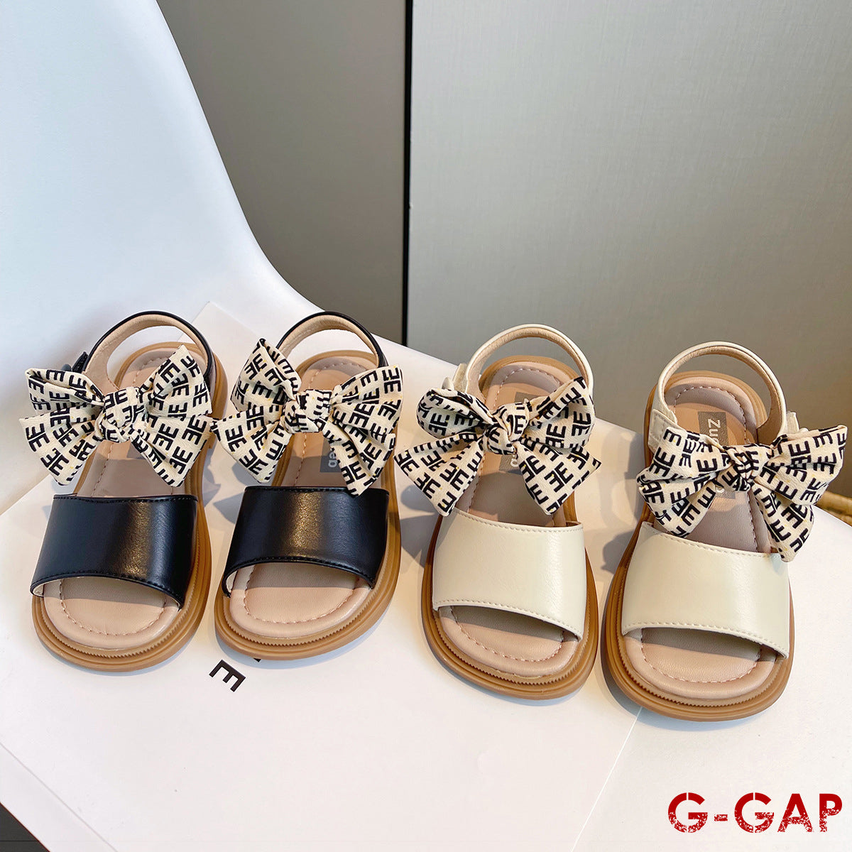 Spring and Autumn Girls' Flat Leather Shoes Fashion Baby Shoes