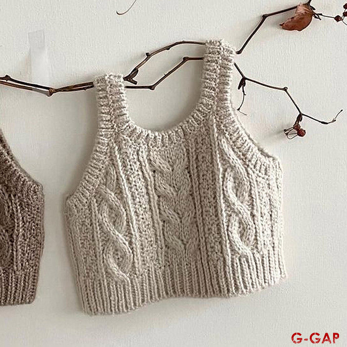 Spring and Autumn Infant Knitted Vest Waistcoat