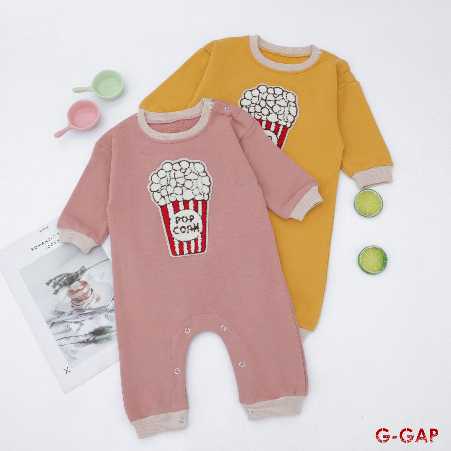 Autumn/Winter Ins Baby Long Sleeve Cartoon Cotton Bodysuit