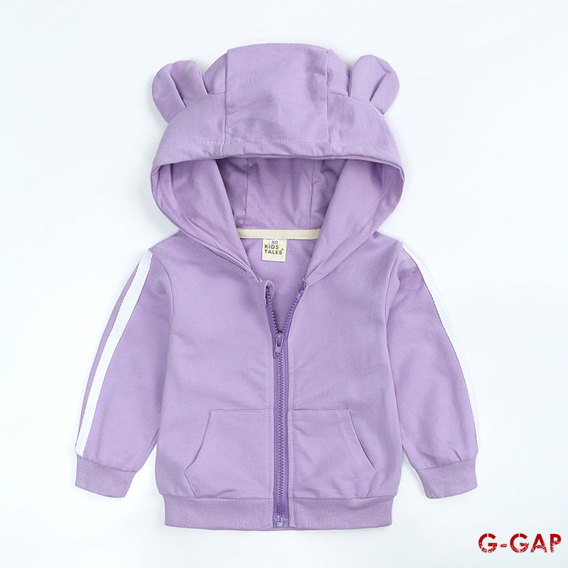 New Baby Spring/Autumn 2pcs Hooded Long Sleeve Sports Suit
