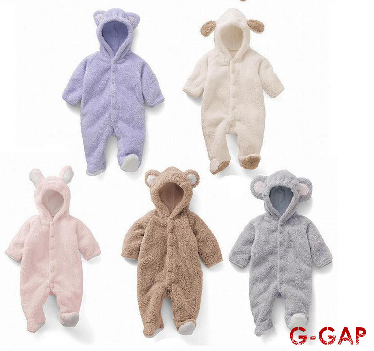 Animal Shaped Baby Bodysuit