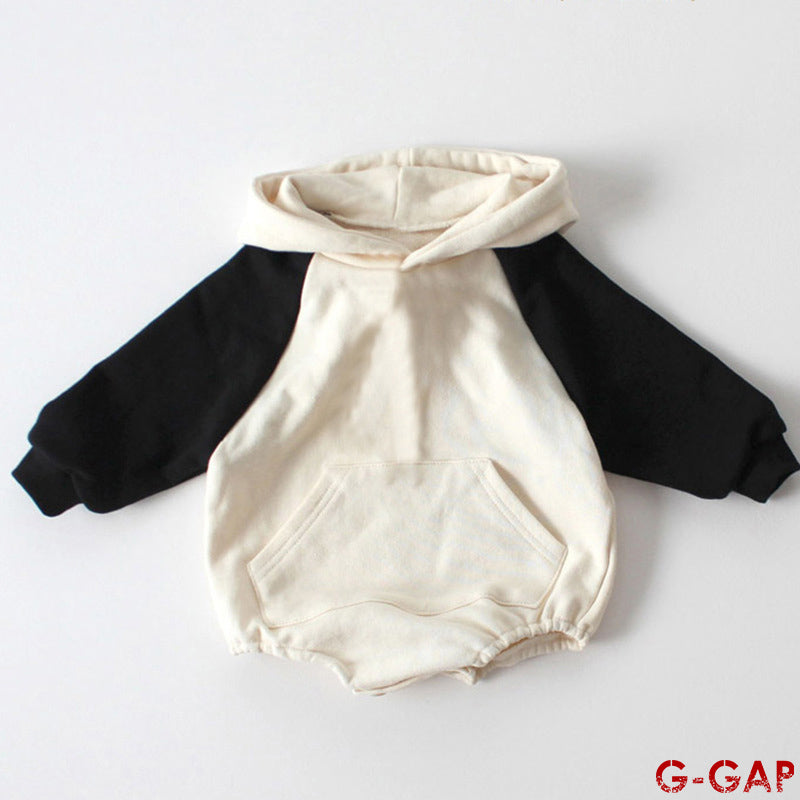Hooded Romper for Boys and Girls