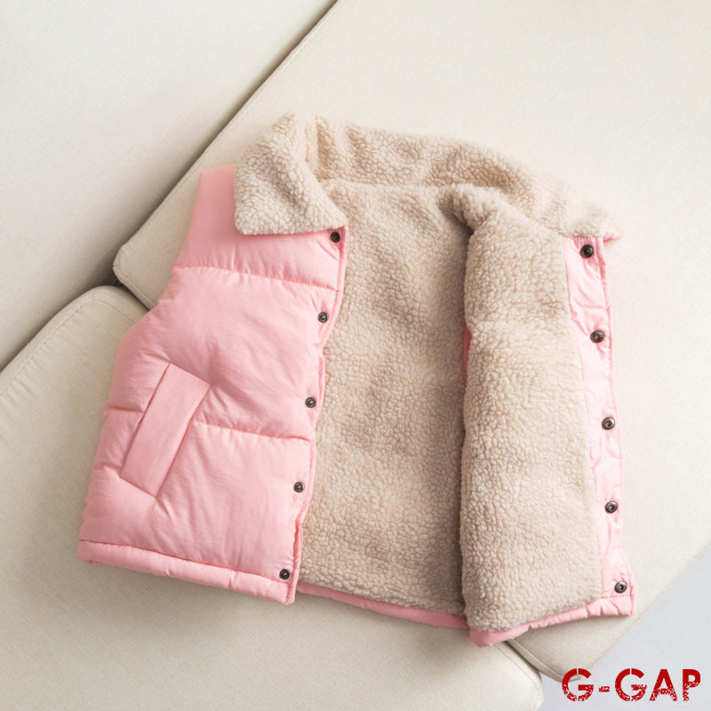 Plush Winter Vest
