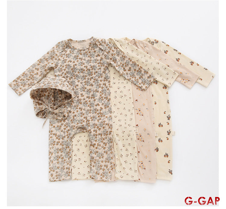 Soft Cotton Long Sleeve Baby Romper