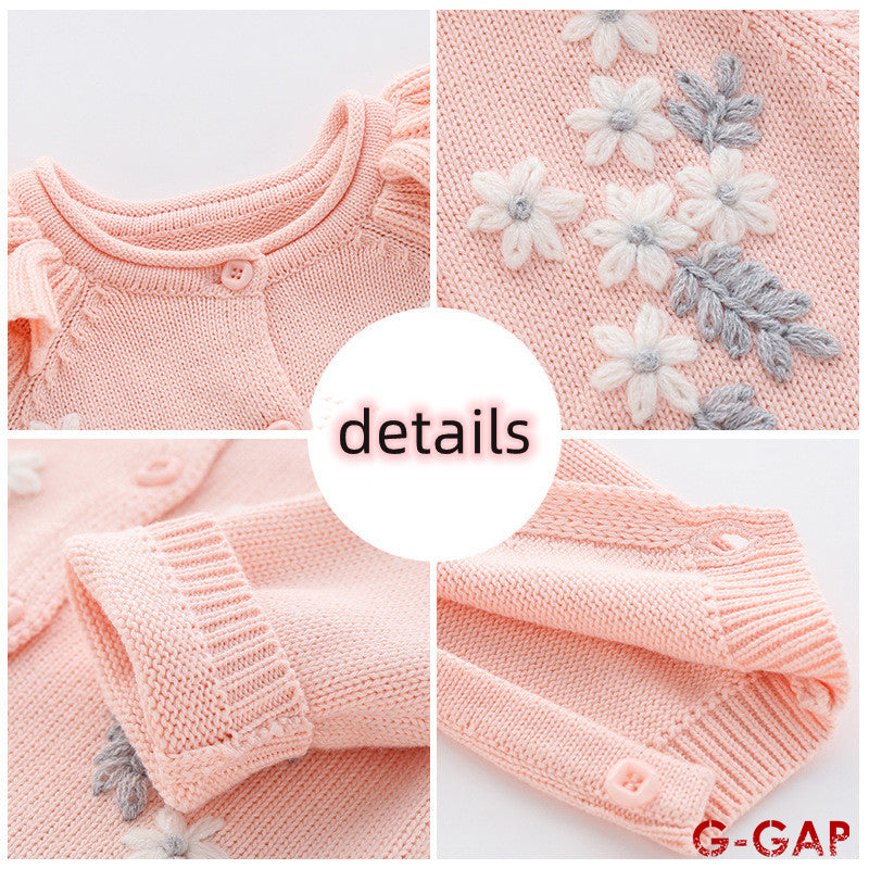 Woolen Knitted Romper for Babies
