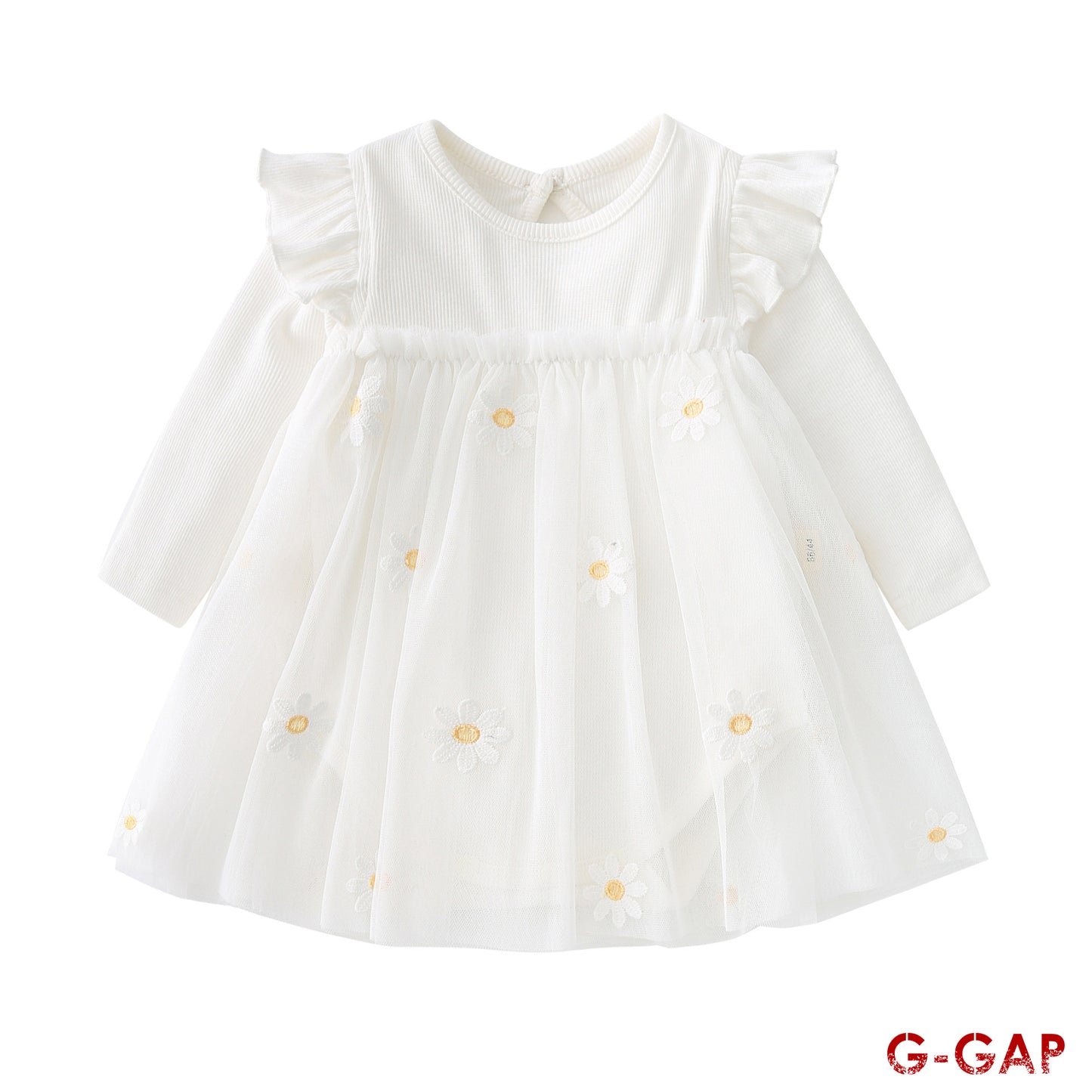 Newborn Cotton Romper Dress Long Sleeved Baby Clothes