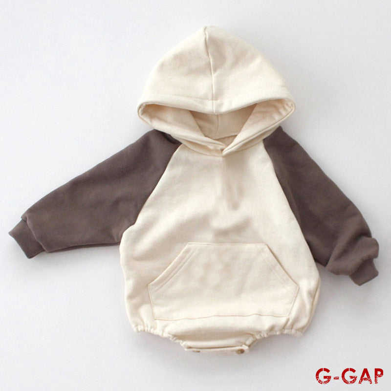 Hooded Romper for Boys and Girls