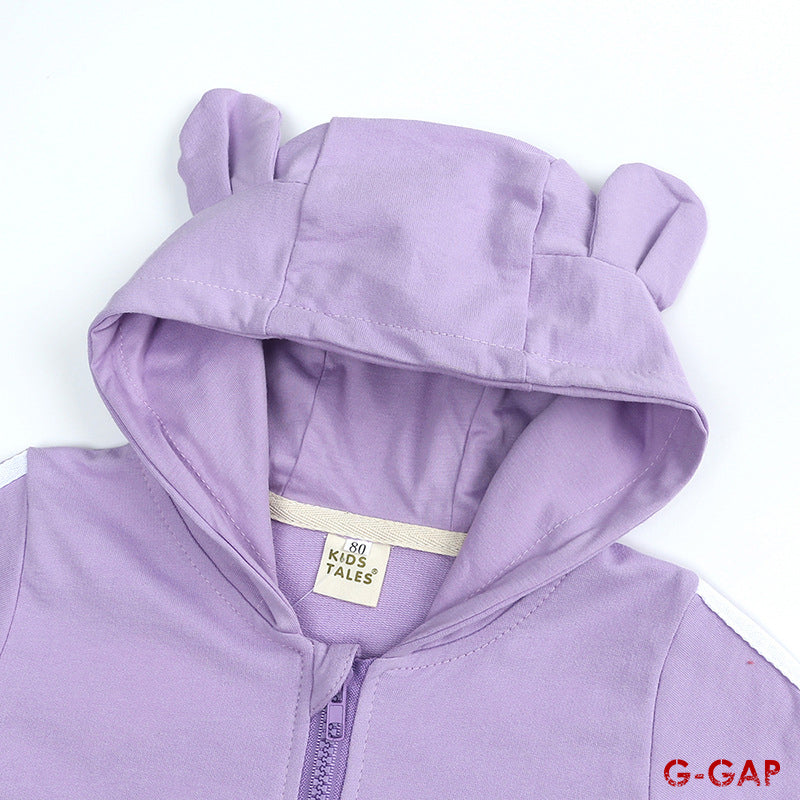 New Baby Spring/Autumn 2pcs Hooded Long Sleeve Sports Suit