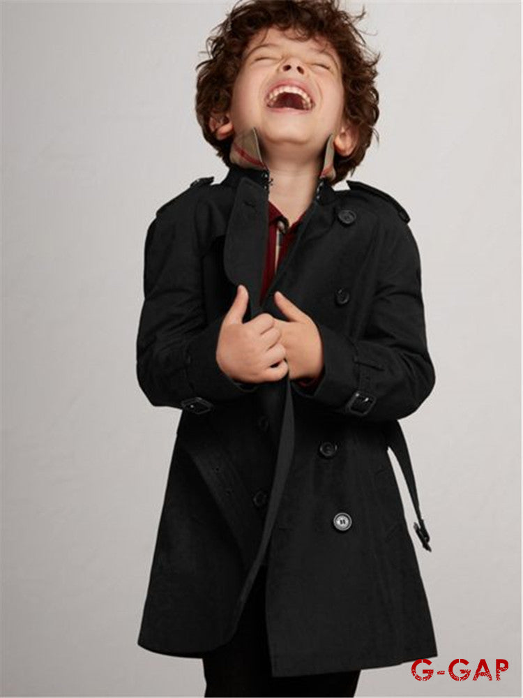 Spring Boys' Mid-Length Jacket