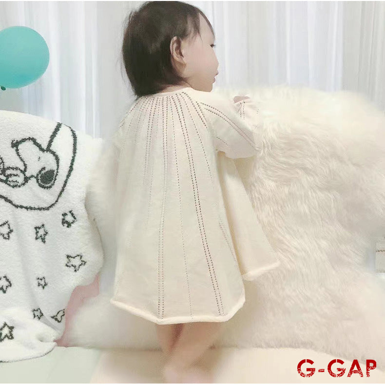 Spring Baby Long Sleeve Cotton Princess Dress