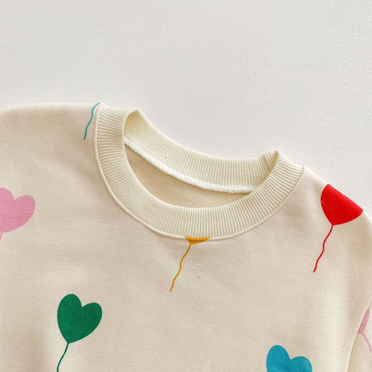 Autumn Love Baby Top and Pants Fashion 2-Piece Children's Suit