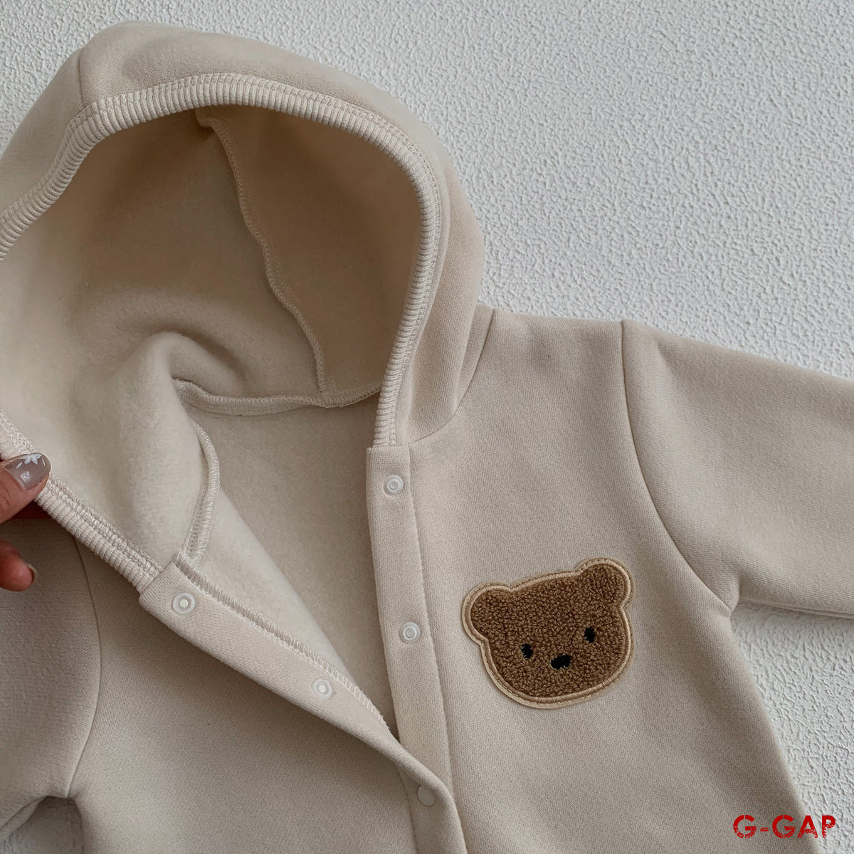 Velvet Bear Jumpsuit for Infants
