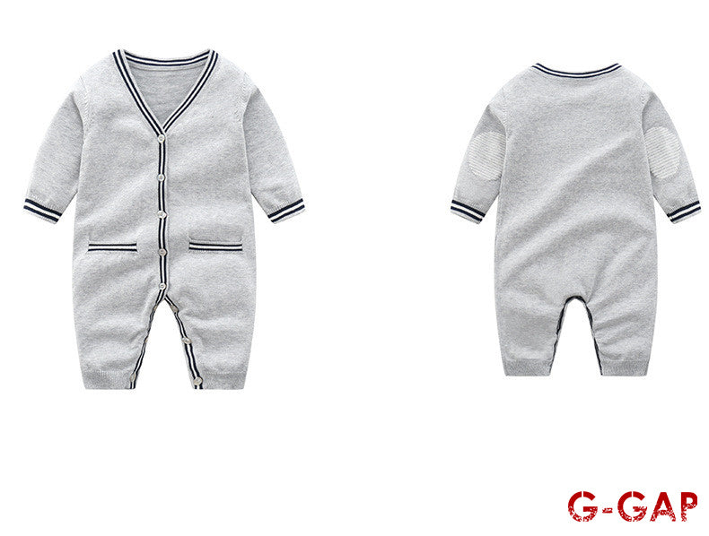 Soft Knitted Wool Romper