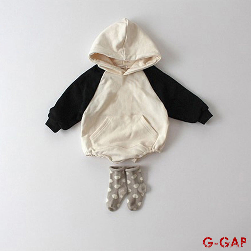 Hooded Romper for Boys and Girls