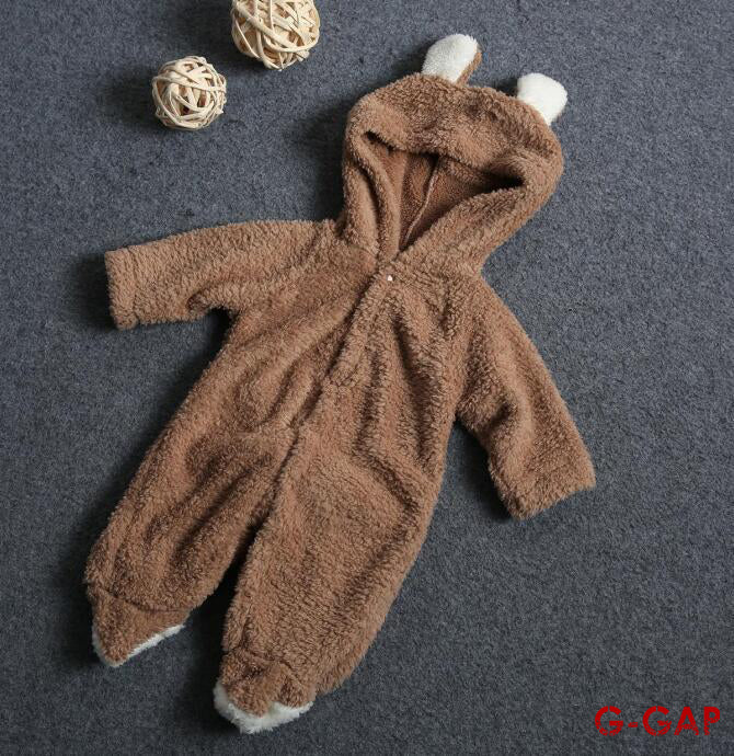 Animal Shaped Baby Bodysuit
