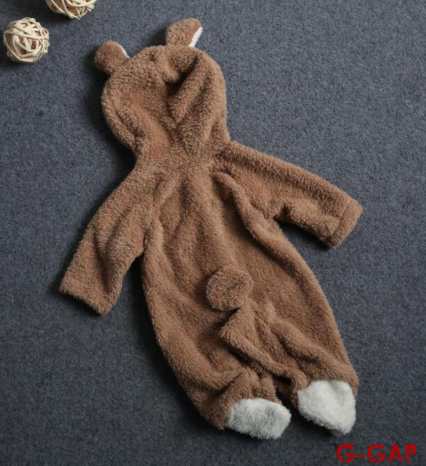 Animal Shaped Baby Bodysuit