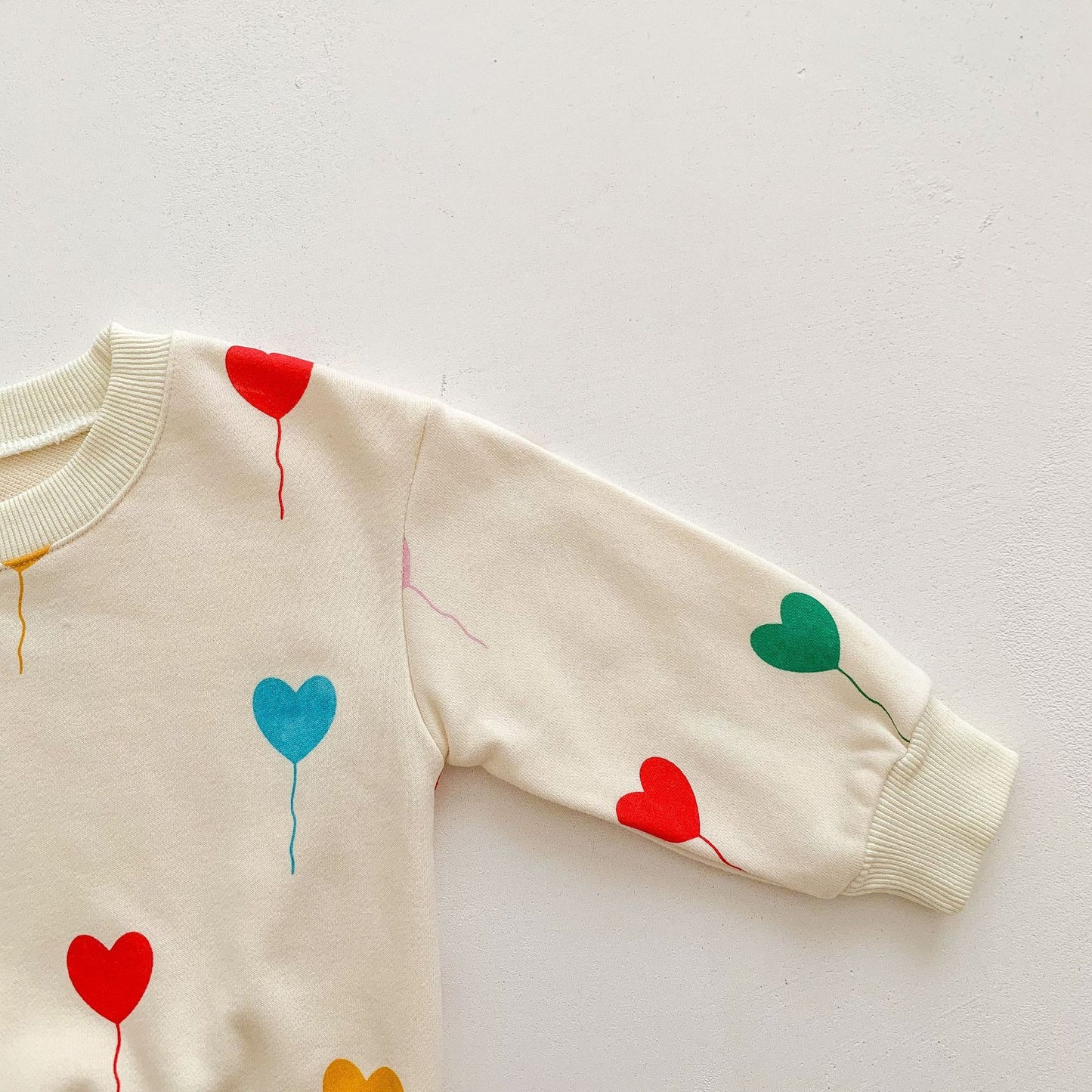 Autumn Love Baby Top and Pants Fashion 2-Piece Children's Suit