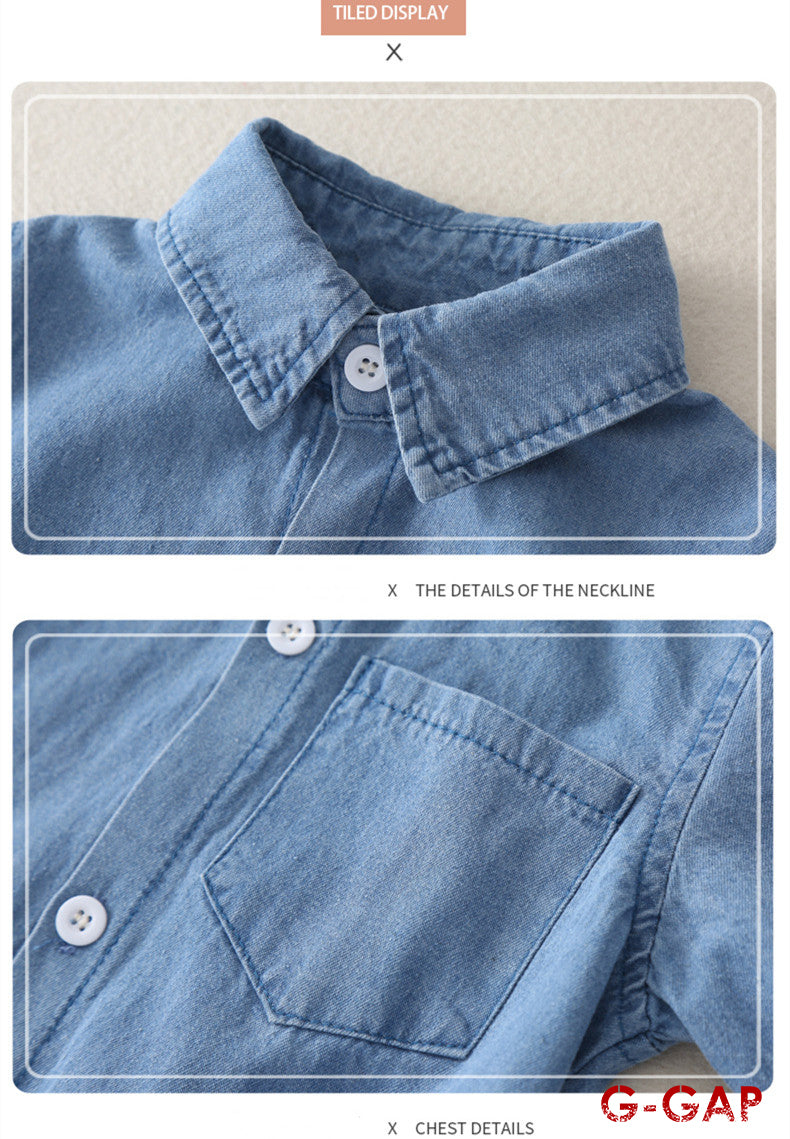 Spring/Autumn Baby Denim Jumpsuit