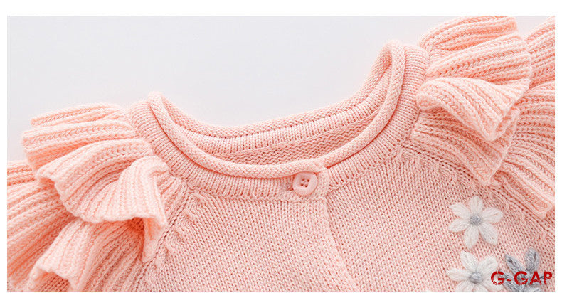Woolen Knitted Romper for Babies