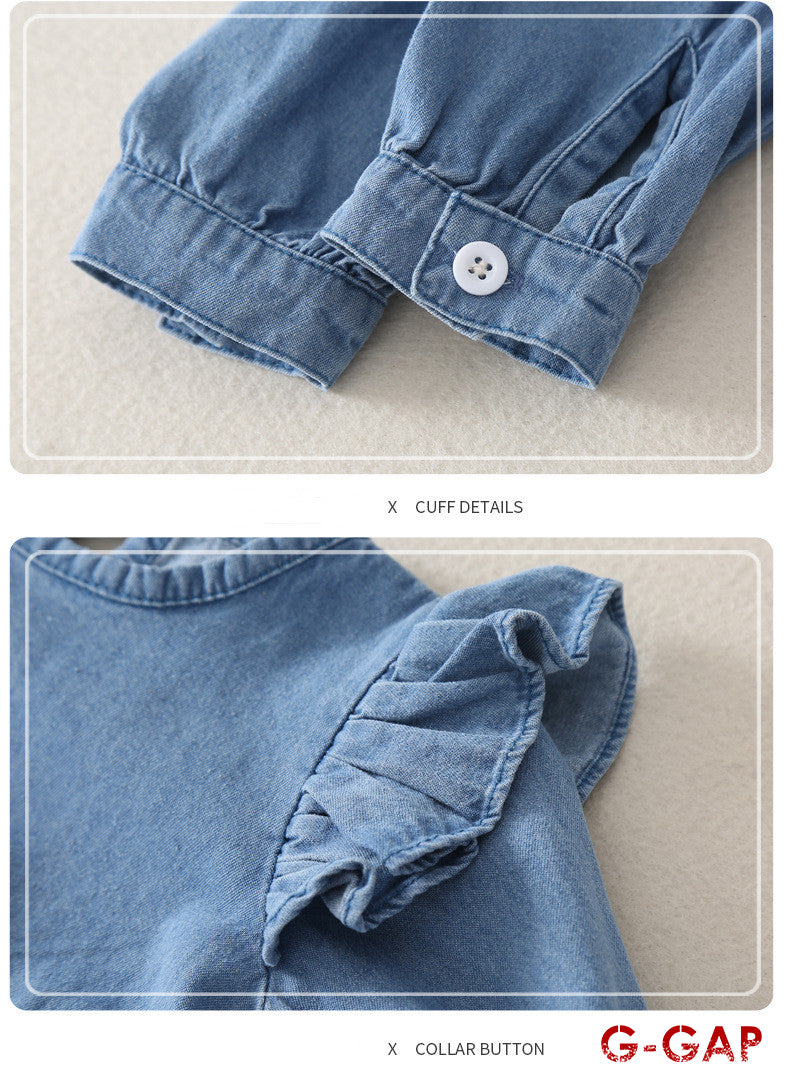Spring/Autumn Baby Denim Jumpsuit