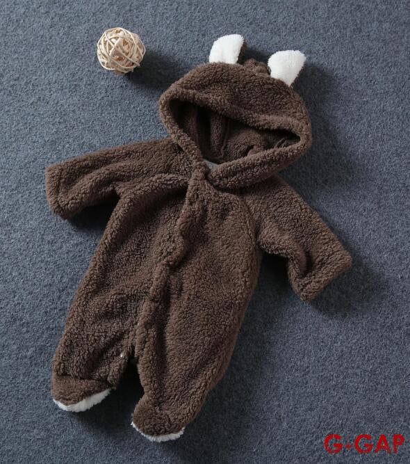Animal Shaped Baby Bodysuit