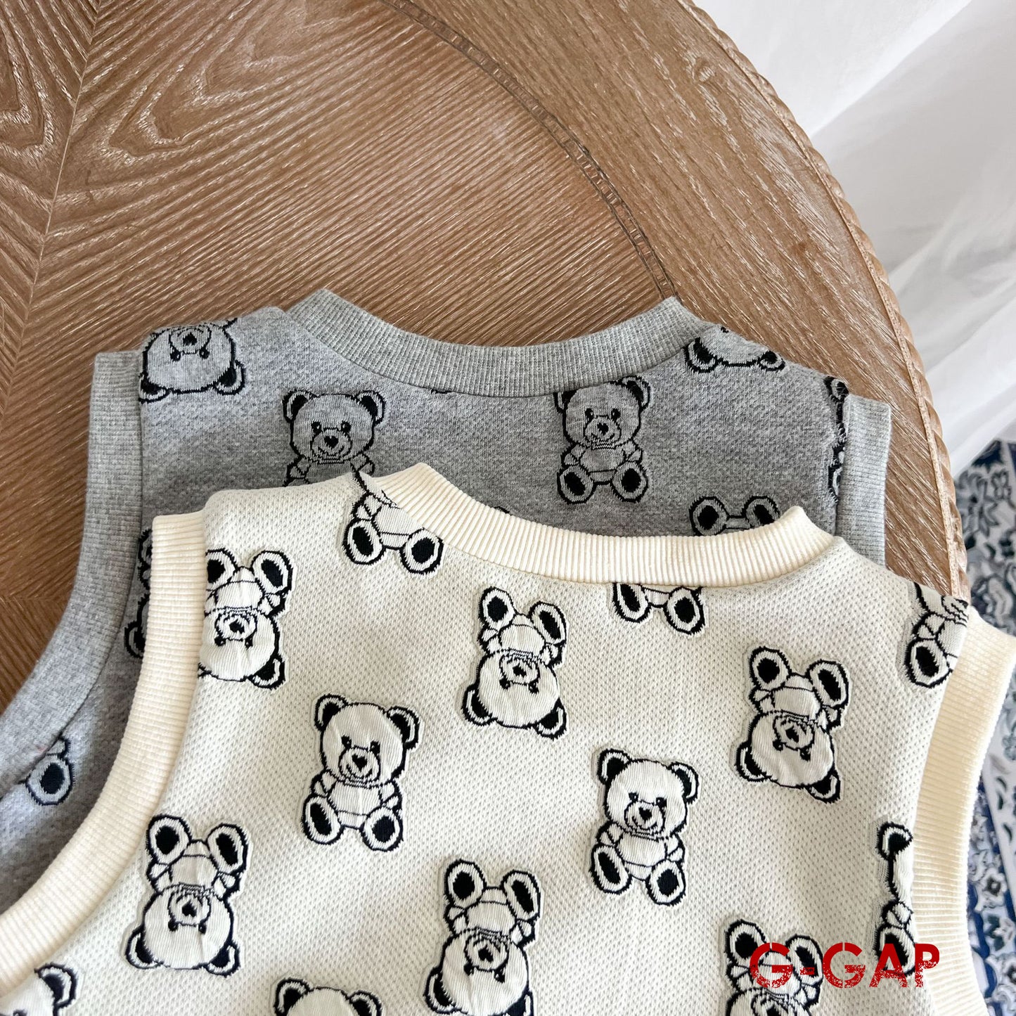 Baby Bear Vest Pants Suit Autumn Fashion Cotton 2-Piece