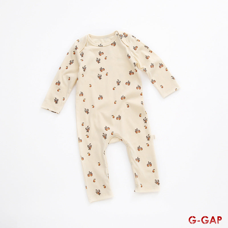 Soft Cotton Long Sleeve Baby Romper