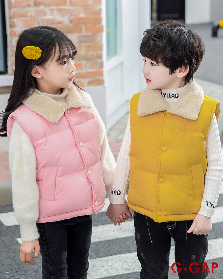Plush Winter Vest