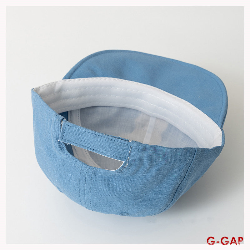 Summer Baby Sun Protection Visor with DB Embroidery