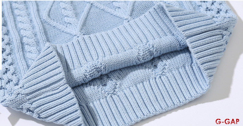 Cute V-Neck Knitted Vest