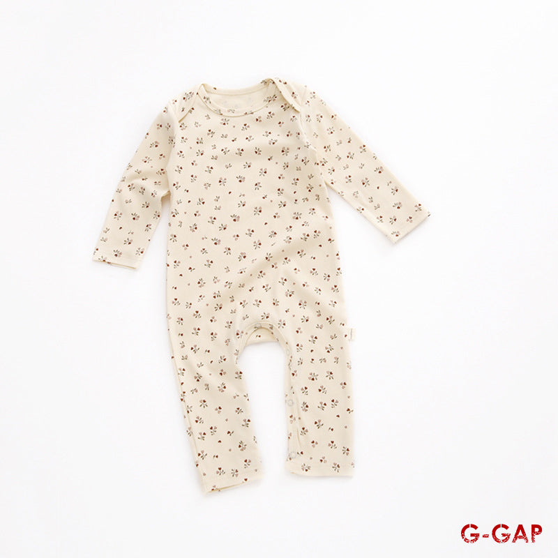 Soft Cotton Long Sleeve Baby Romper