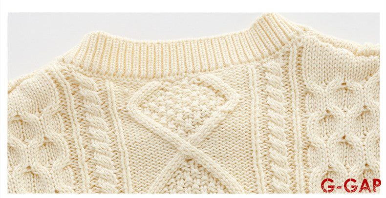 Solid Color Knitted Cardigan
