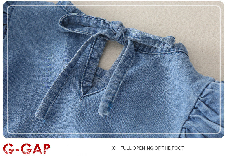 Spring/Autumn Baby Denim Jumpsuit