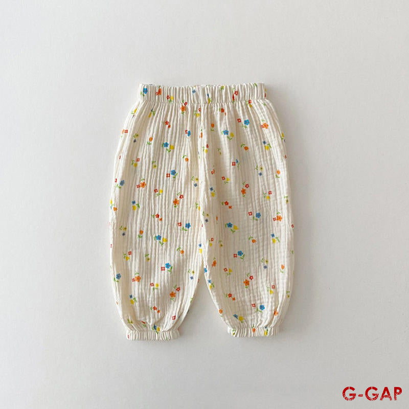Summer Infant Mosquito-Proof Cotton Lantern Pants