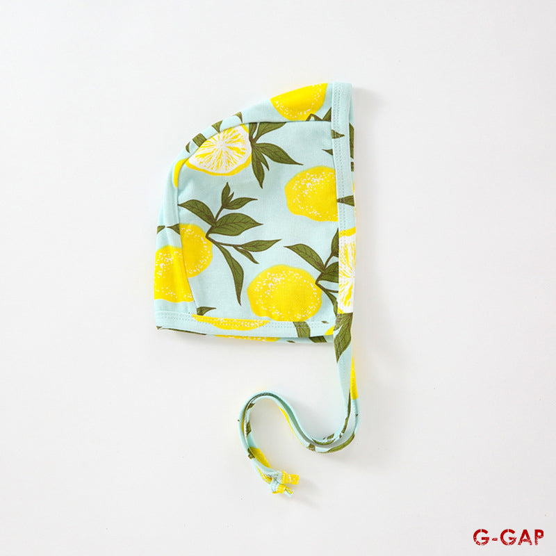 Spring and Autumn Cotton Printed Footed Pajamas Jumpsuit for Newborns