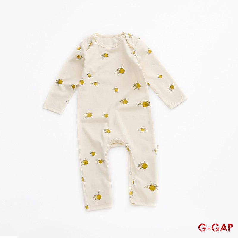 Soft Cotton Long Sleeve Baby Romper