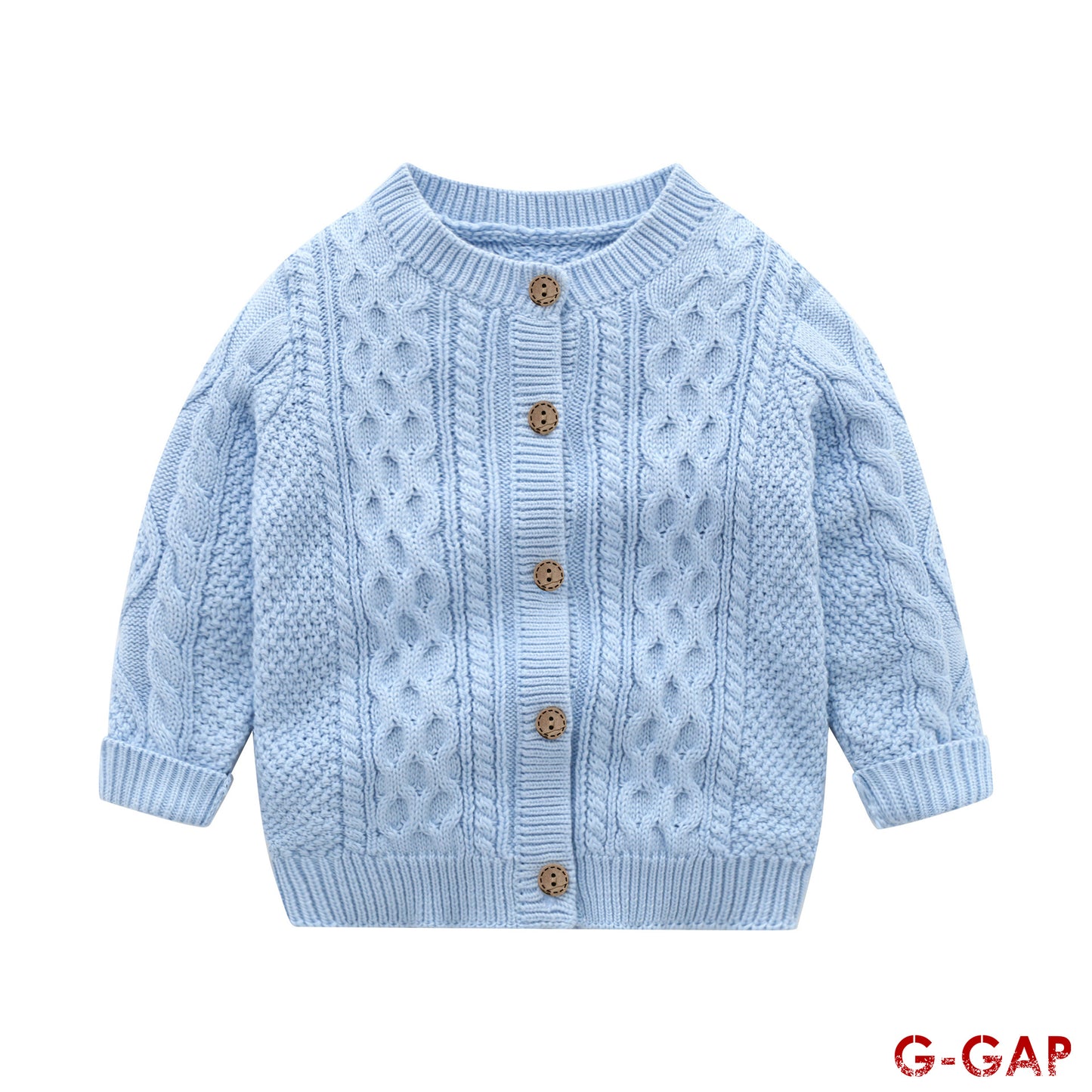 Solid Color Knitted Cardigan