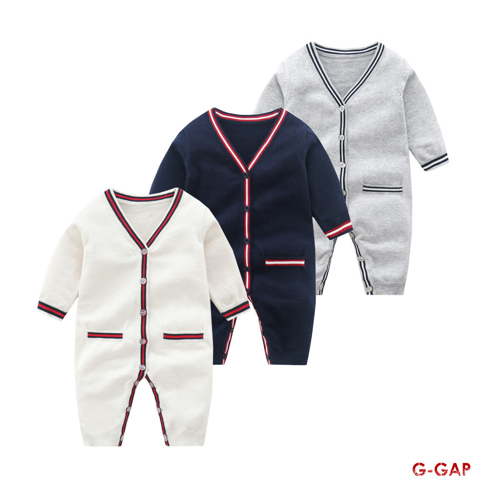Soft Knitted Wool Romper