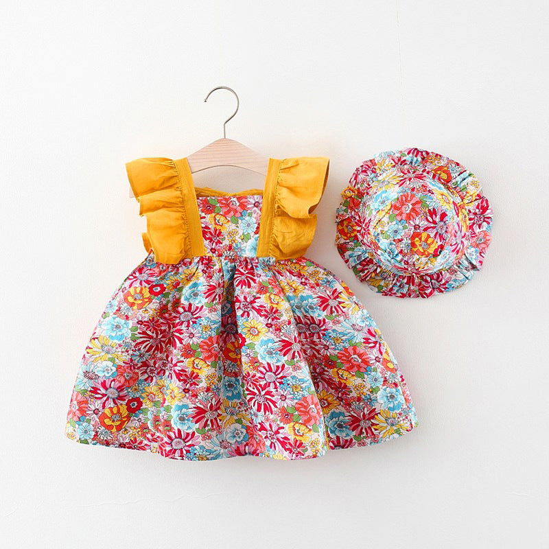 Spring and Autumn Letter Print Baby Romper Sweater