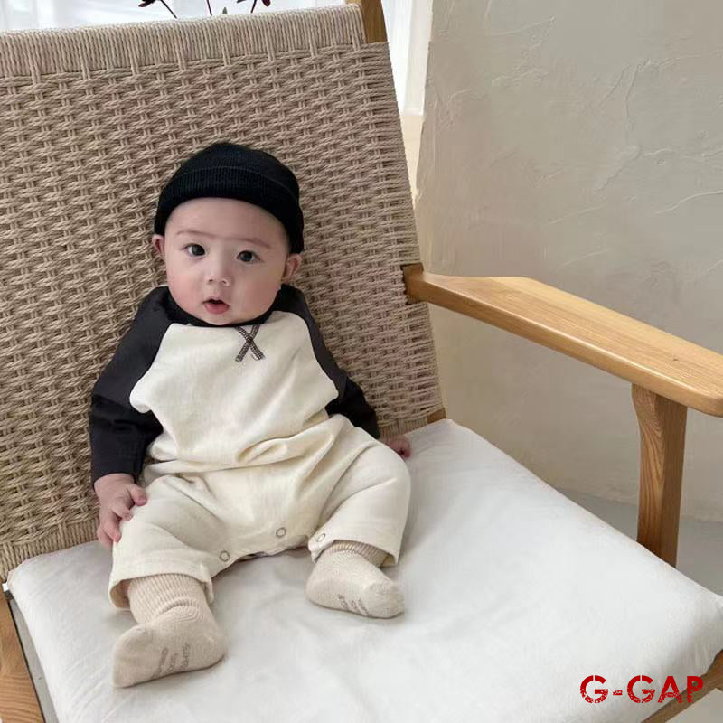 Spring and Autumn Cotton Infant Jumpsuit Baby Rompers