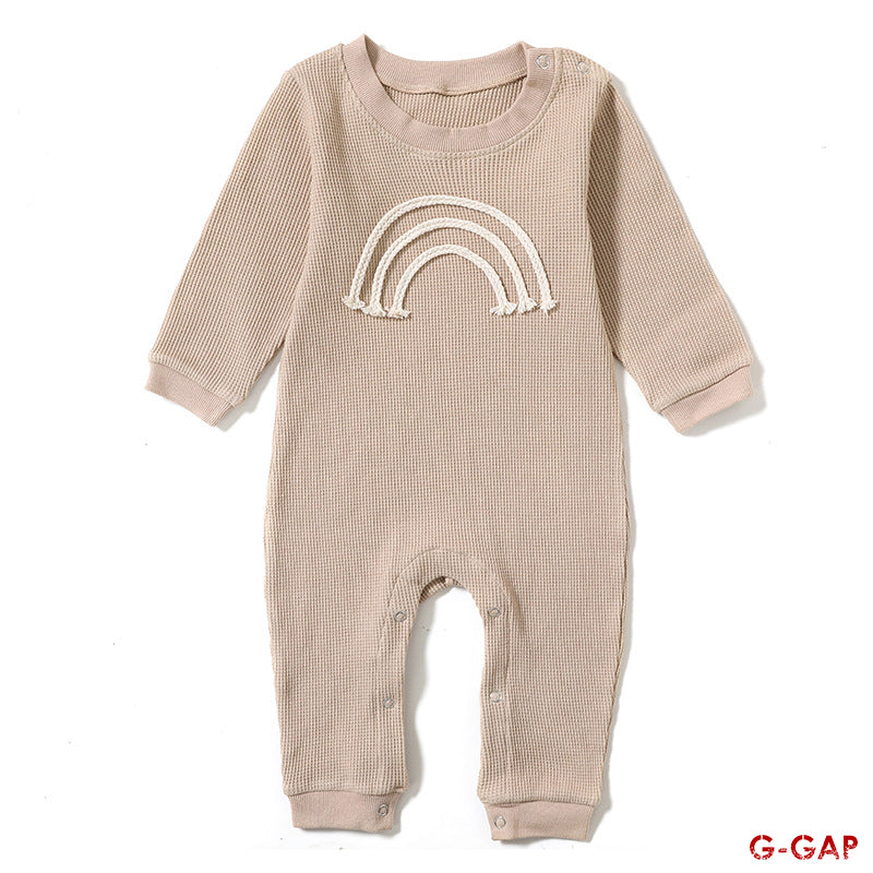 Class A Newborn Cotton Long Sleeve Bodysuit - 0-2 Years, Spring and Autumn