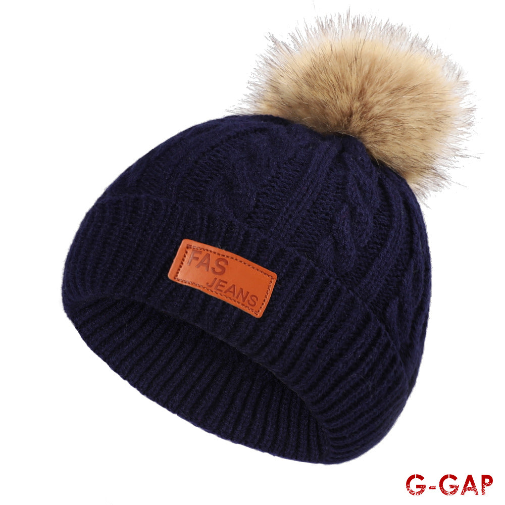 Autumn Winter Infant Knitted Hat Fashion Baby Warm Wool Hat