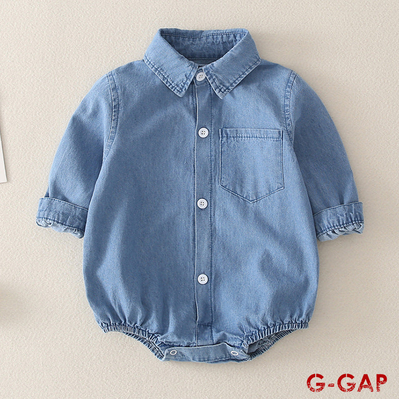 Spring/Autumn Baby Denim Jumpsuit