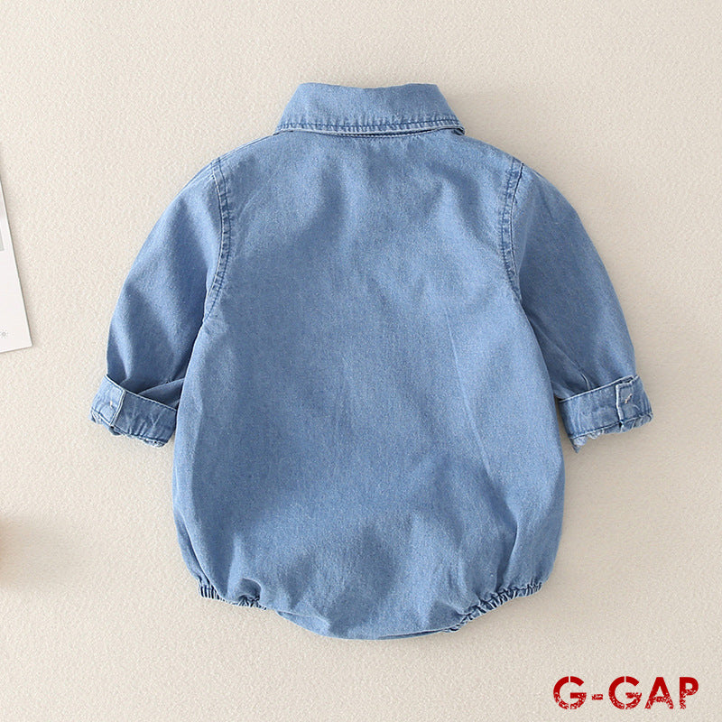 Spring/Autumn Baby Denim Jumpsuit